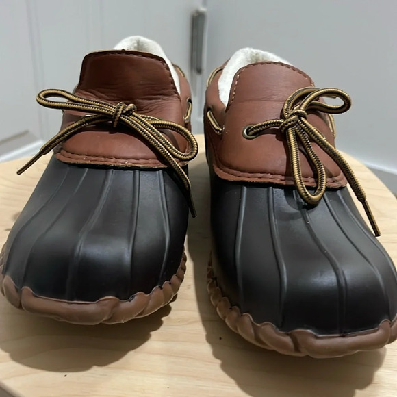 Henry Ferrera Collection Duck Rain Loafers/Moccasins Size 7 Excellent Pre-owned. - Picture 1 of 6